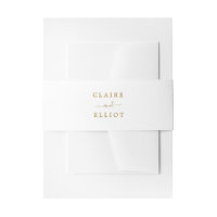Mariage Or moderne et simple