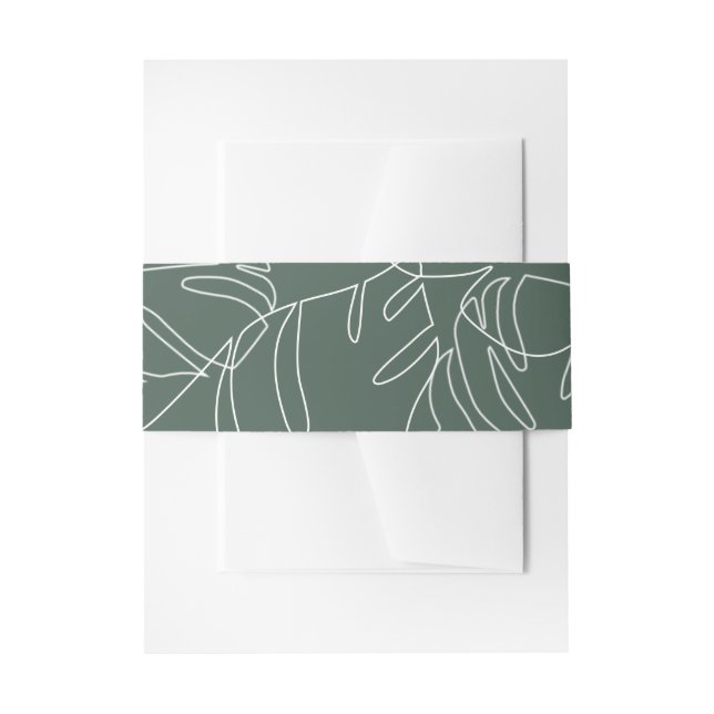 Bandeau De Faire-part Mariage Pensacola (Devant example)