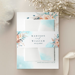 Bandeau De Faire-part Mariage plage