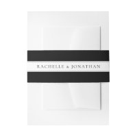 Mariage simple noir et blanc chic