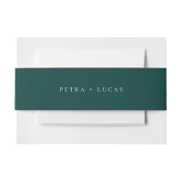 Mariage Turquoise profond