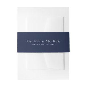 Bandeau De Faire-part Marine Bleu Aquarelle Vert Invitation