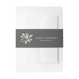 Bandeau De Faire-part Meadow Blooms Invitation Bande de ventre