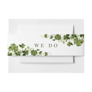 Bandeau De Faire-part Message texte minimal Nous faisons une bande ventr