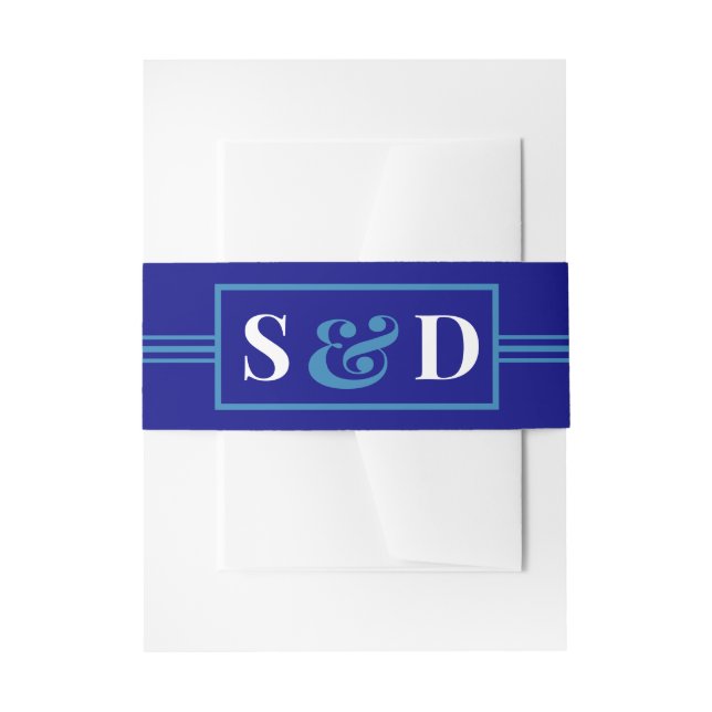 Bandeau De Faire-part Minimal Modern Editable Wedding (Devant example)