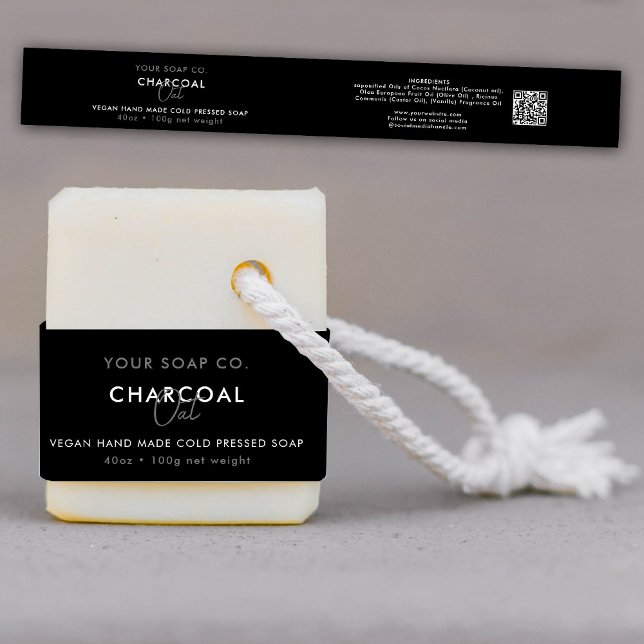 Bandeau De Faire-part Modèle de bande de savon de la barre cosmétique Ét (Créateur téléchargé)