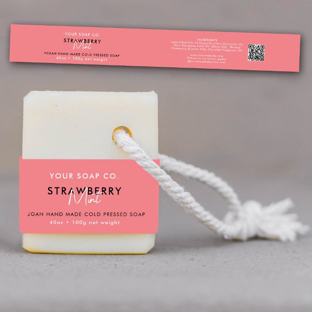 Bandeau De Faire-part Modèle de bande de savon de la barre cosmétique Ét (Créateur téléchargé)