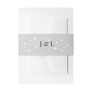 Bandeau De Faire-part Moderne Blush ivoire Romantique Pearl Neutre Maria