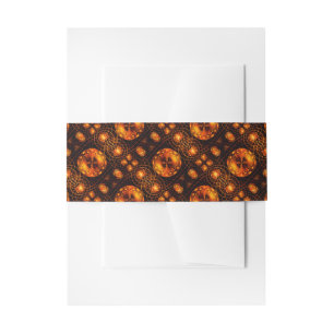 Bandeau De Faire-part Moderne Bohème Élégant Motif Artistique Abstrait O