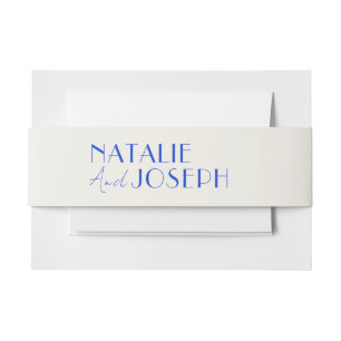 Bandeau De Faire-part Moderne Simple Français Unique Mariage Whimsical