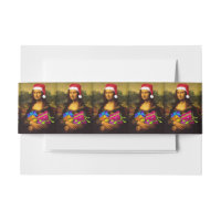 Mona Lisa Arrive Comme Père Noël
