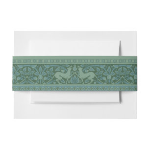Bandeau De Faire-part Motif animalier Art Déco Nouveau Chien Nature