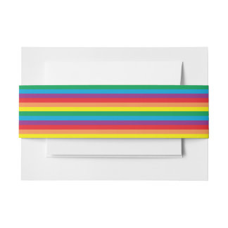 Bandeau De Faire-part Motif arc-en-ciel simple