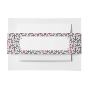 Bandeau De Faire-part Motif d'Ancre
