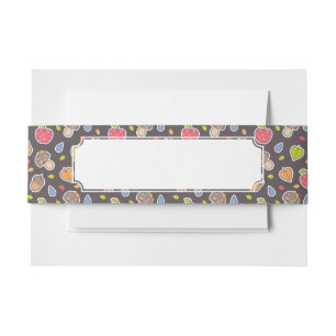 Bandeau De Faire-part motif d'automne
