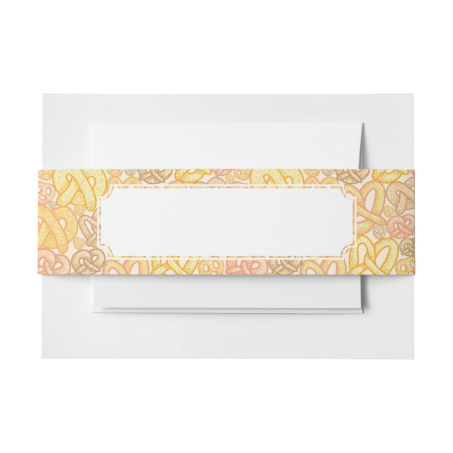 Bandeau De Faire-part Motif de bretzel (Devant Example)