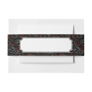 Bandeau De Faire-part Motif de Halloween