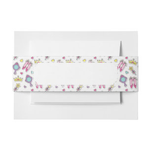Bandeau De Faire-part motif de princesse de papillon
