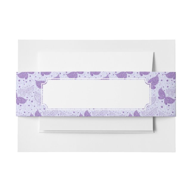 Bandeau De Faire-part Motif de ressort (Devant Example)