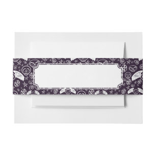 Bandeau De Faire-part Motif de "vaudou"