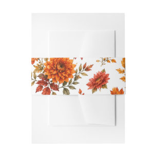 Bandeau De Faire-part Motif floral automnal vintage avec tournesols