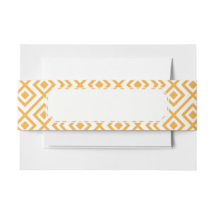 Bandeau De Faire-part Motif géométrique formé par pastille