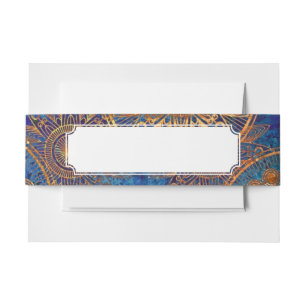 Bandeau De Faire-part Motif grunge d'art