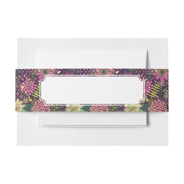 Bandeau De Faire-part Motif lumineux (Devant Example)