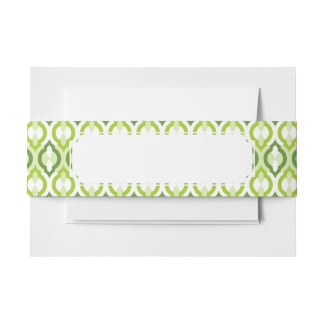 Bandeau De Faire-part Motif marocain de style (Devant Example)