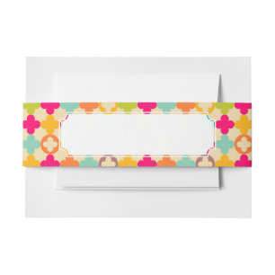 Bandeau De Faire-part Motif médiéval vintage de rosette