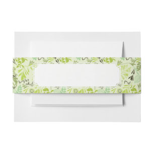 Bandeau De Faire-part motif montrant de petits oiseaux de bébé