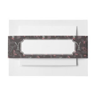 Bandeau De Faire-part motif montrant les animaux 1 de bébé