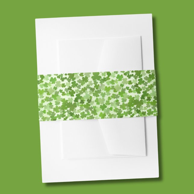 Bandeau De Faire-part Motif Trèfle (Créateur téléchargé)