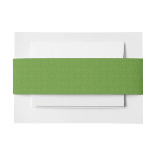 Bandeau De Faire-part Motif vert chanceux d'icônes