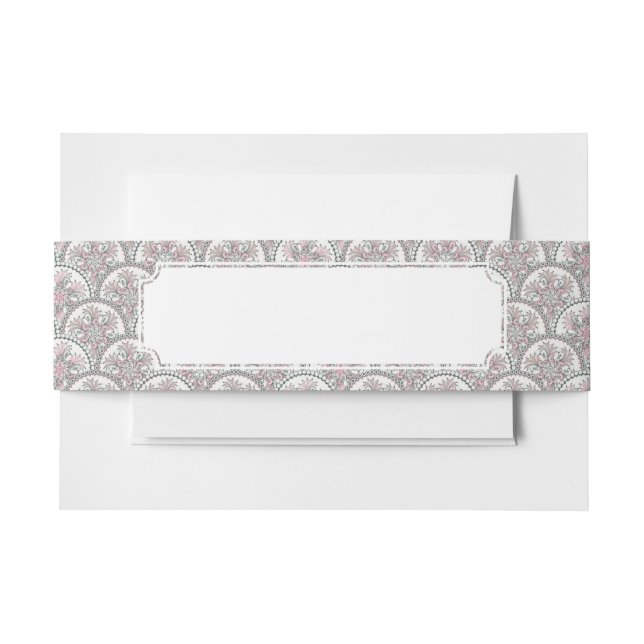 Bandeau De Faire-part Motif vintage de Centle (Devant Example)