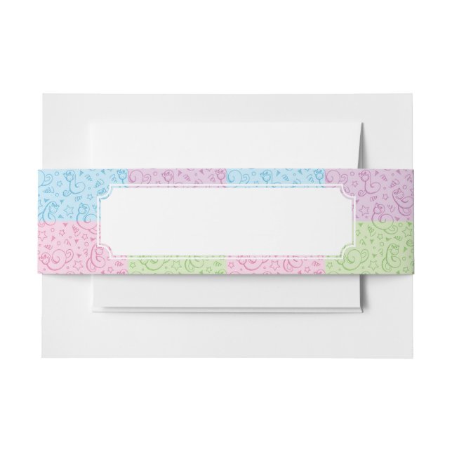 Bandeau De Faire-part motifs avec des serpents (Devant Example)