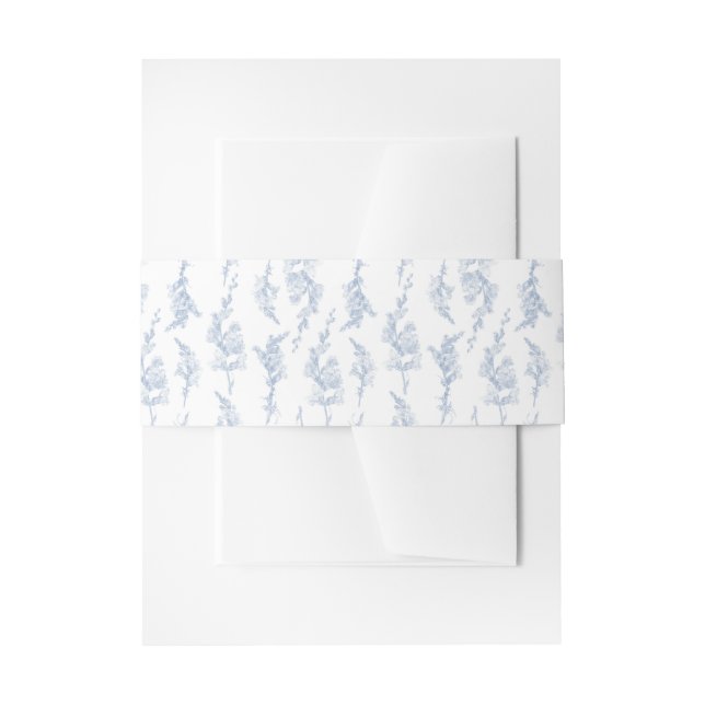 Bandeau De Faire-part Muflier botanique élégant (Devant example)