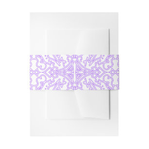 Bandeau De Faire-part Nébuleuse Mystique Lilas
