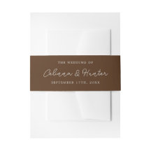 Noms de mariée et de chambre Faire-part de mariage