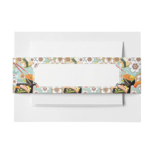 Bandeau De Faire-part Nourriture japonaise : Motif 4 de sushi