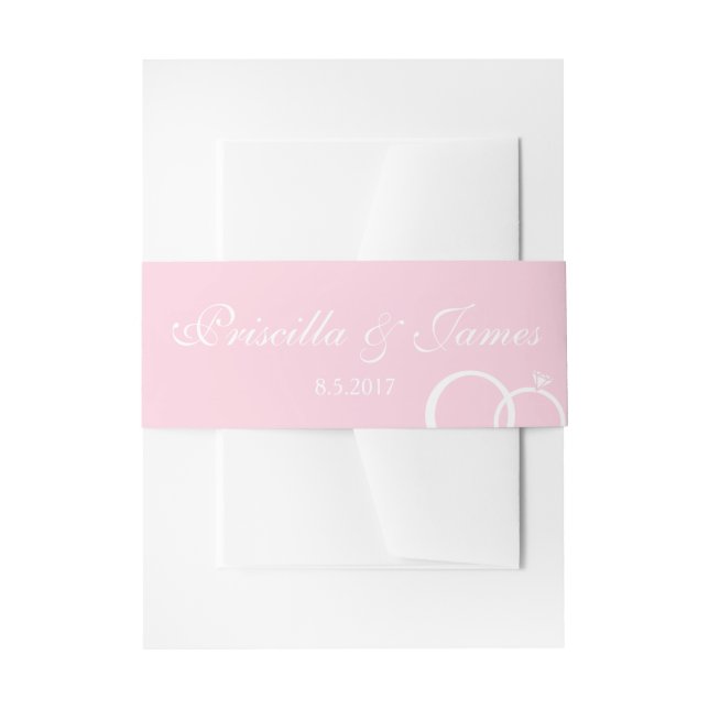 Bandeau De Faire-part Nous faisons Mariage (Devant example)