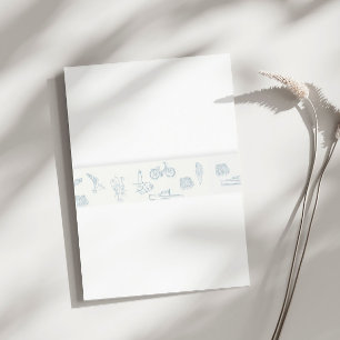 Bandeau De Faire-part Nouvelle-Angleterre