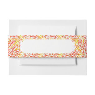 Bandeau De Faire-part Ornement avec des oreilles de blé