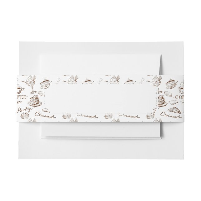 Bandeau De Faire-part Papier doux (Devant Example)
