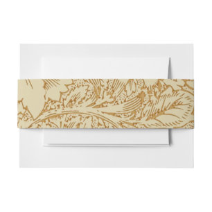 Bandeau De Faire-part Papier peint floral Poppy de William Morris