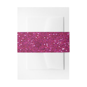 Bandeau De Faire-part Parties scintillantes scintillantes de roses