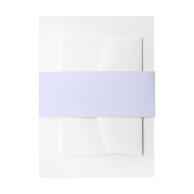 Bandeau De Faire-part Pastel Periwinkle violet (Devant example)