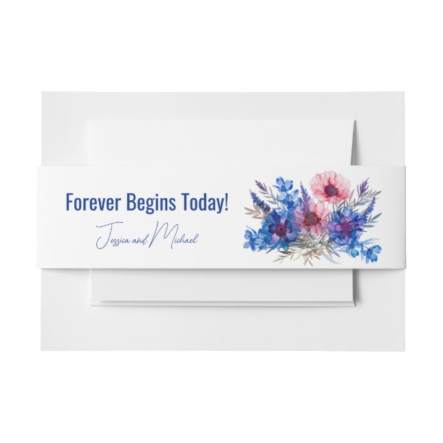 Bandeau De Faire-part Pastel Whispers Meadow (Devant Example)