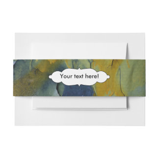 Bandeau De Faire-part Peinture d'épluchage