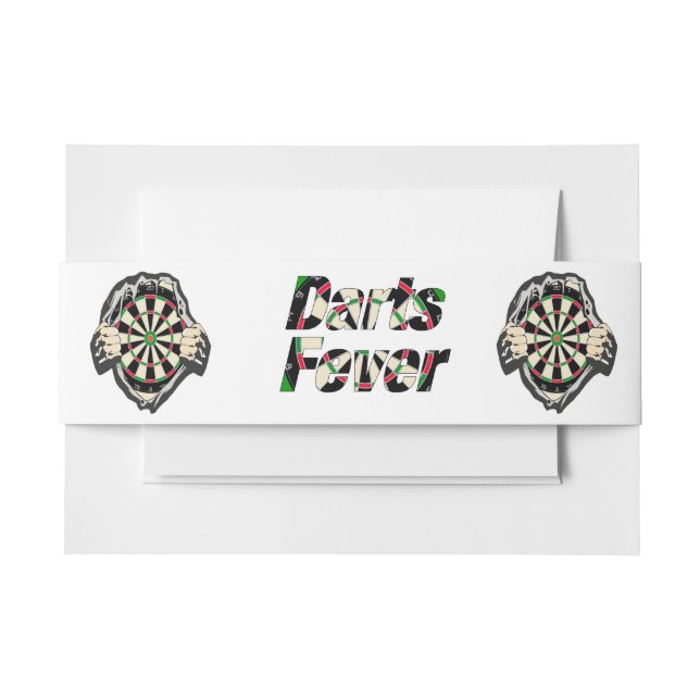 Bandeau De Faire-part Percée vers le Bullseye - Ultimate Dartboard (Devant Example)